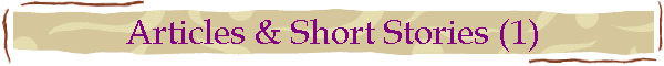 Articles & Short Stories (1)